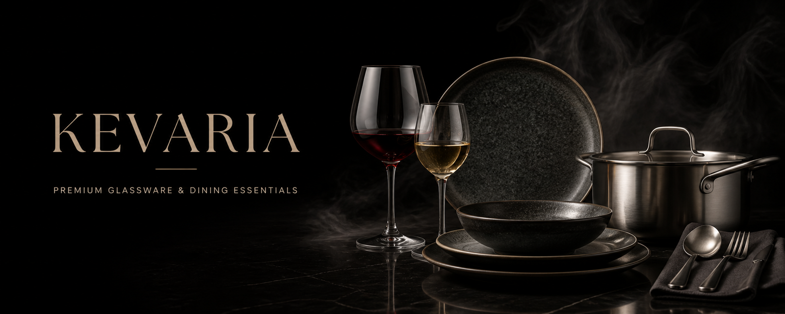 Kevaria - Premium glassware and dining essentials by Siika